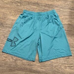 Under Armour Men's Teal Athletic Training Shorts